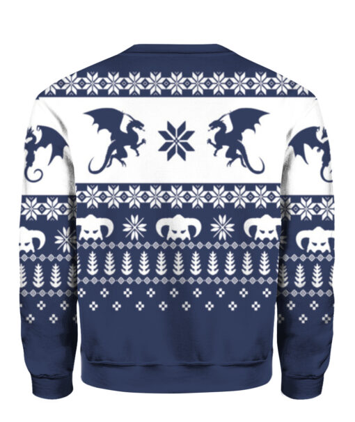Skyrim Christmas sweater $29.95 1ne1pbij5uuimaraccneba42bt APCS colorful back