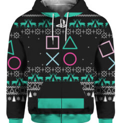 Play station Christmas sweater $29.95 4eitd5eet3466e6uf8riaec3a6 APZH colorful front