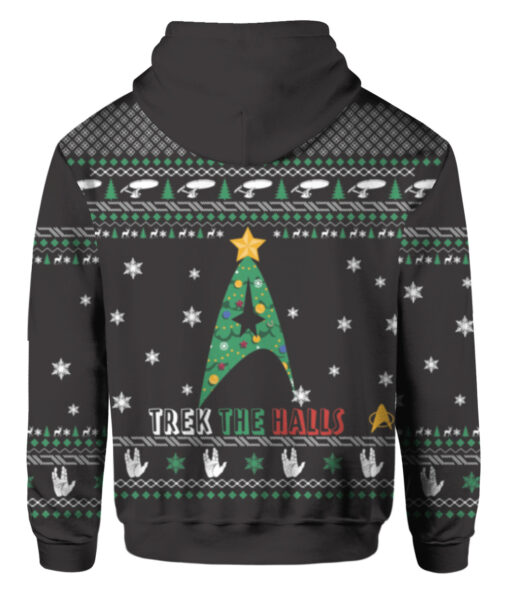 Trek the halls Christmas sweater $29.95 5itjpmph9sa2gp9rmvt790hblg APZH colorful back