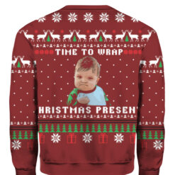 Time to wrap Christmas Present sweater $29.95 6n52cmugqgpnhr7ppl0cnlo2ia APCS colorful back