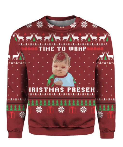 Time to wrap Christmas Present sweater $29.95 6n52cmugqgpnhr7ppl0cnlo2ia APCS colorful front