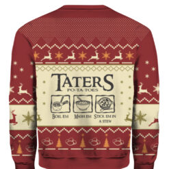 Lord Of The Rings Taters Potatoes Christmas Sweater $29.95 6o3dvsiorsogm8c841i00mrj50 APCS colorful back