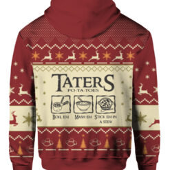 Lord Of The Rings Taters Potatoes Christmas Sweater $29.95 6o3dvsiorsogm8c841i00mrj50 APHD colorful back