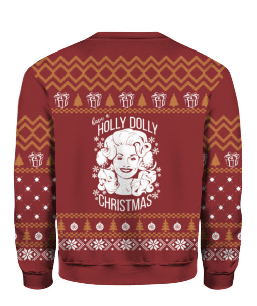 Have a Holly Dolly Christmas sweater $29.95 80pofpjl1b91cbreicg6dujp2 APCS colorful back