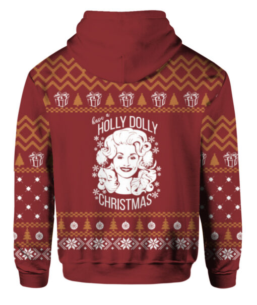 Have a Holly Dolly Christmas sweater $29.95 80pofpjl1b91cbreicg6dujp2 APZH colorful back