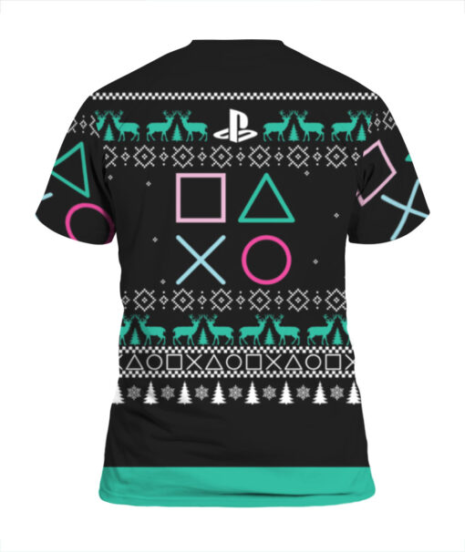 Play station Christmas sweater $29.95 8e975a573ba3218ce379e8dc94e60d46 APTS Colorful back