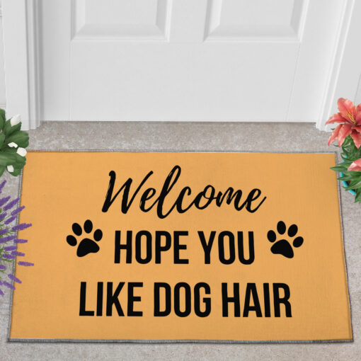 hope you like dog hair doormat