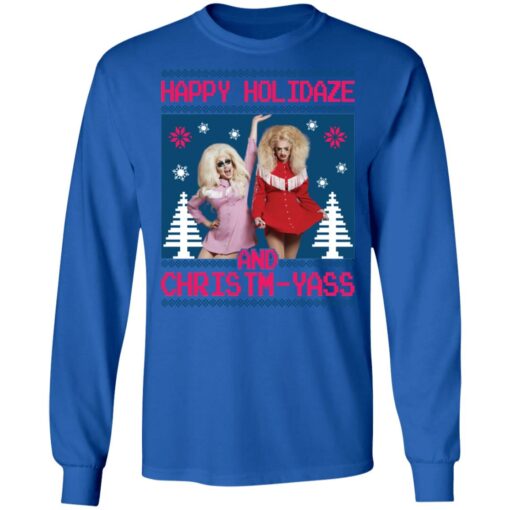 Trixie and Katya happy holidaze and christmyass Christmas sweater $19.95 redirect10052021031029 1
