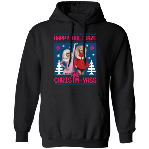 Trixie and Katya happy holidaze and christmyass Christmas sweater $19.95 redirect10052021031029 3