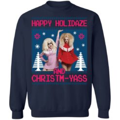 Trixie and Katya happy holidaze and christmyass Christmas sweater $19.95 redirect10052021031029 7