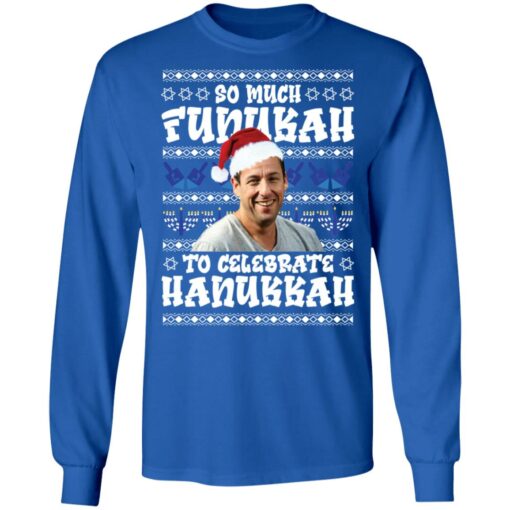 Adam Sandler so much funukah to celebrate hanukkah Christmas sweater $19.95 redirect10052021041042 1