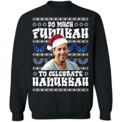 Adam Sandler so much funukah to celebrate hanukkah Christmas sweater $19.95 redirect10052021041042 6
