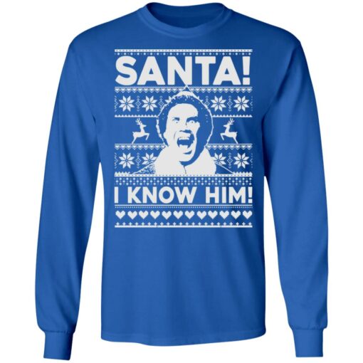 Buddy Hobbs Santa i know him Christmas sweater $19.95 redirect10052021071036 1