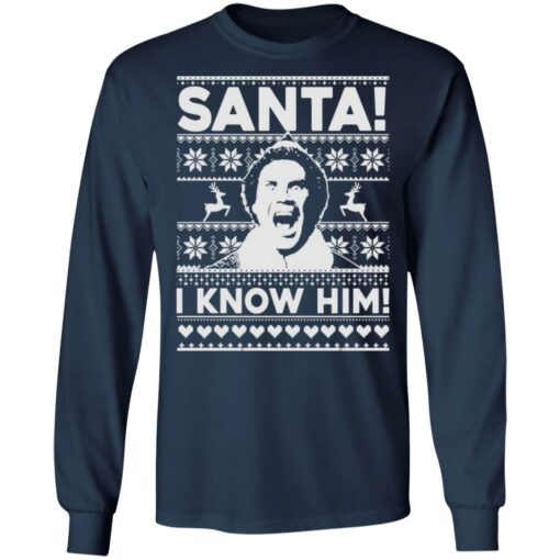 Buddy Hobbs Santa i know him Christmas sweater $19.95 redirect10052021071036 2