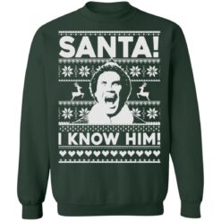 Buddy Hobbs Santa i know him Christmas sweater $19.95 redirect10052021071037 1