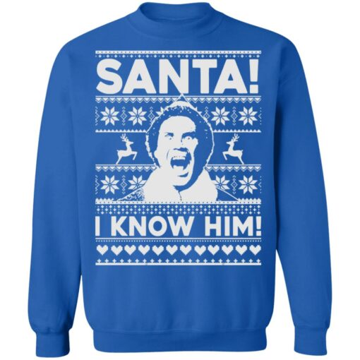 Buddy Hobbs Santa i know him Christmas sweater $19.95 redirect10052021071037 2