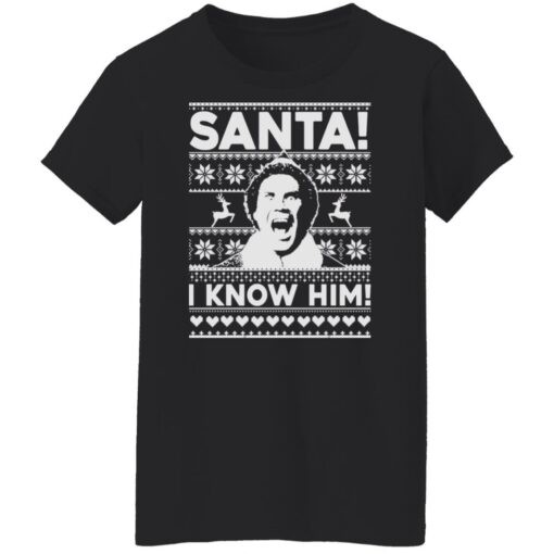 Buddy Hobbs Santa i know him Christmas sweater $19.95 redirect10052021071037 4