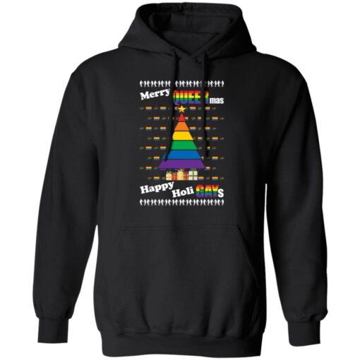 Merry queermas happy Holidays Christmas sweater $19.95 redirect10052021091007 3