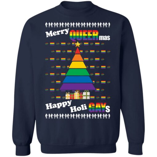 Merry queermas happy Holidays Christmas sweater $19.95 redirect10052021091007 7