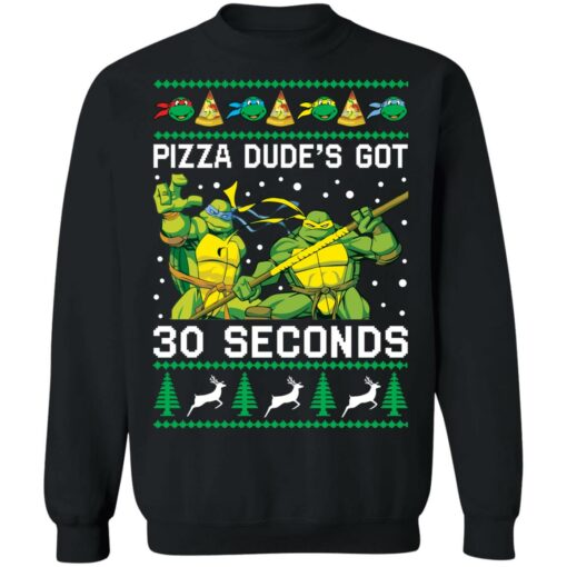 Pizza dude’s got 30 seconds Ninja Turtles Christmas sweater $19.95 redirect10052021091030 6