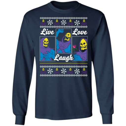 Death live laugh love Christmas sweater $19.95 redirect10052021211008 2