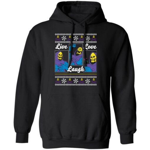 Death live laugh love Christmas sweater $19.95 redirect10052021211008 3