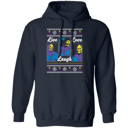 Death live laugh love Christmas sweater $19.95 redirect10052021211008 4