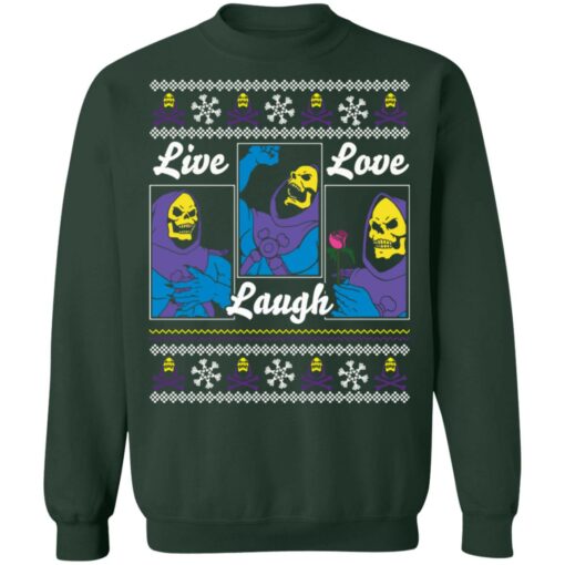 Death live laugh love Christmas sweater $19.95 redirect10052021211009 2