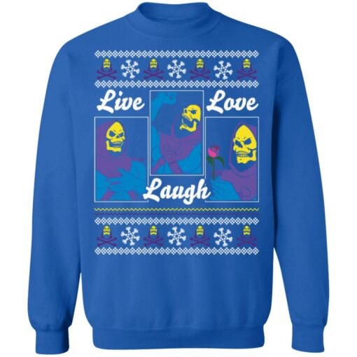 Death live laugh love Christmas sweater $19.95 redirect10052021211009 3