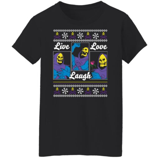 Death live laugh love Christmas sweater $19.95 redirect10052021211009 5