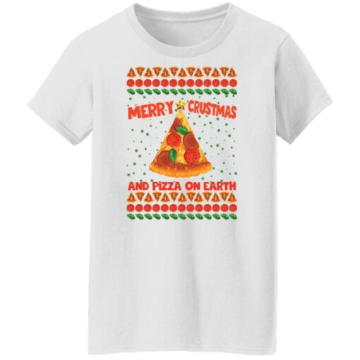 Merry crustmas and pizza on earth Christmas sweater $19.95 redirect10052021221044 10
