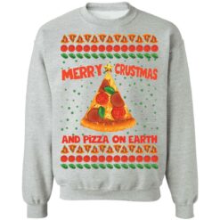 Merry crustmas and pizza on earth Christmas sweater $19.95 redirect10052021221044 4