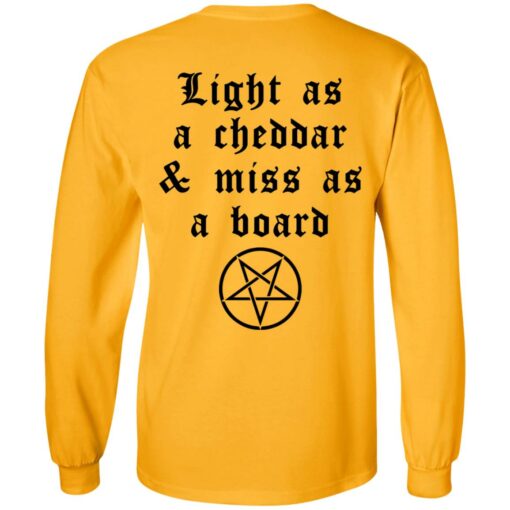 The Kraft light as a cheddar and miss as a board shirt $24.95 redirect10062021231047 3