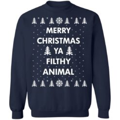 Merry Christmas ya filthy animal Christmas sweater $19.95 redirect10072021041031 6