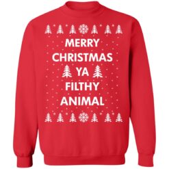 Merry Christmas ya filthy animal Christmas sweater $19.95 redirect10072021041031 7
