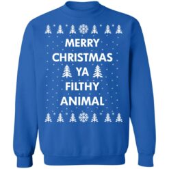 Merry Christmas ya filthy animal Christmas sweater $19.95 redirect10072021041031 9