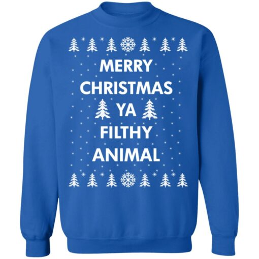 Merry Christmas ya filthy animal Christmas sweater $19.95 redirect10072021041031 9