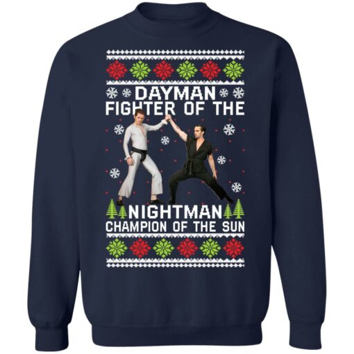 Dayman fighter of the nightman champion of the sun Christmas sweater $19.95 redirect10072021051024 7