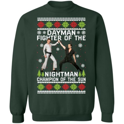 Dayman fighter of the nightman champion of the sun Christmas sweater $19.95 redirect10072021051024 8