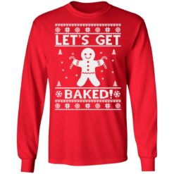 Gingerbread man let's get baked Christmas sweater $19.95 redirect10072021211046 1