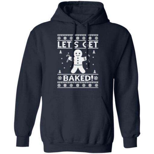 Gingerbread man let's get baked Christmas sweater $19.95 redirect10072021211046 4