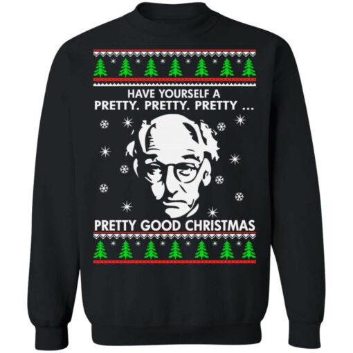 Larry David have yourself a pretty good Christmas sweater $19.95 redirect10072021221026 6