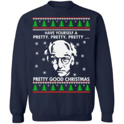 Larry David have yourself a pretty good Christmas sweater $19.95 redirect10072021221026 7