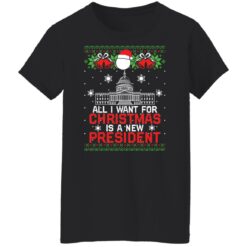 All i want for Christmas is a new president Christmas sweater $19.95 redirect10112021011043 11