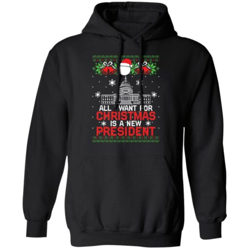 All i want for Christmas is a new president Christmas sweater $19.95 redirect10112021011043 3
