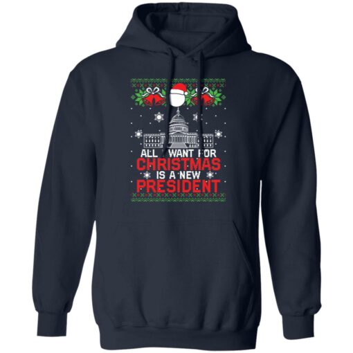 All i want for Christmas is a new president Christmas sweater $19.95 redirect10112021011043 4