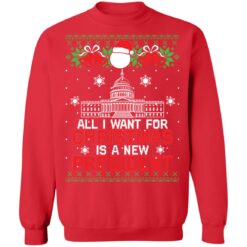 All i want for Christmas is a new president Christmas sweater $19.95 redirect10112021011043 7