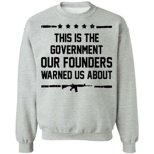This is the government our founders warned us about shirt $19.95 redirect10112021031006 2