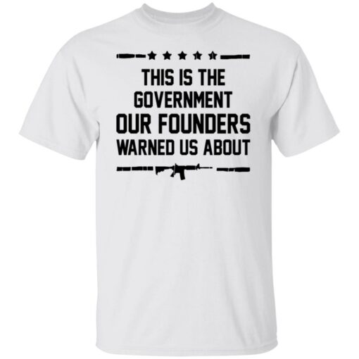 This is the government our founders warned us about shirt $19.95 redirect10112021031006 4