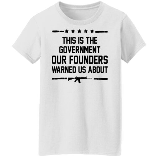 This is the government our founders warned us about shirt $19.95 redirect10112021031006 6